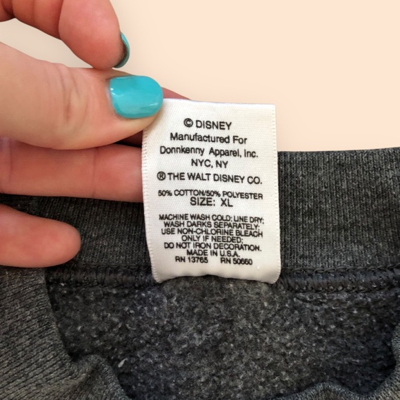 Vintage 90s Mickey & Co. Embroidered Mickey Mouse Crewneck Sweatshirt Unisex XL - Picture 5 of 8